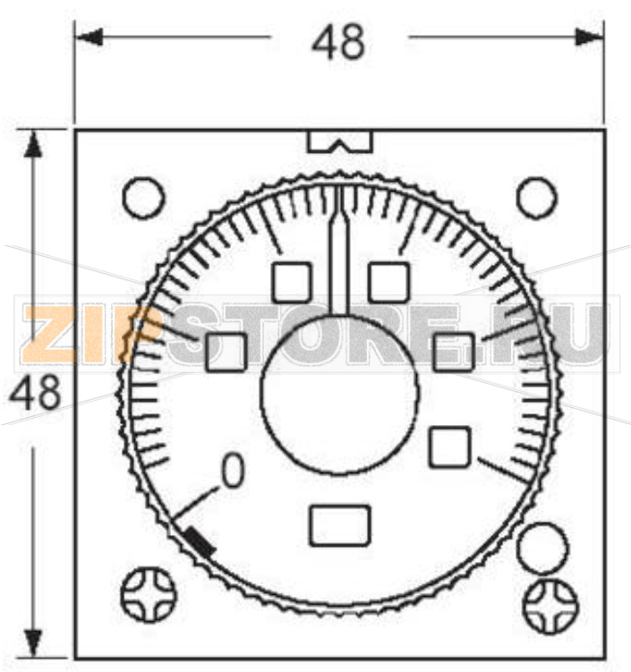 Реле-таймер 240 В/AC, 1 с-500 ч, 1 шт Panasonic PM4HAHAC240SJ 