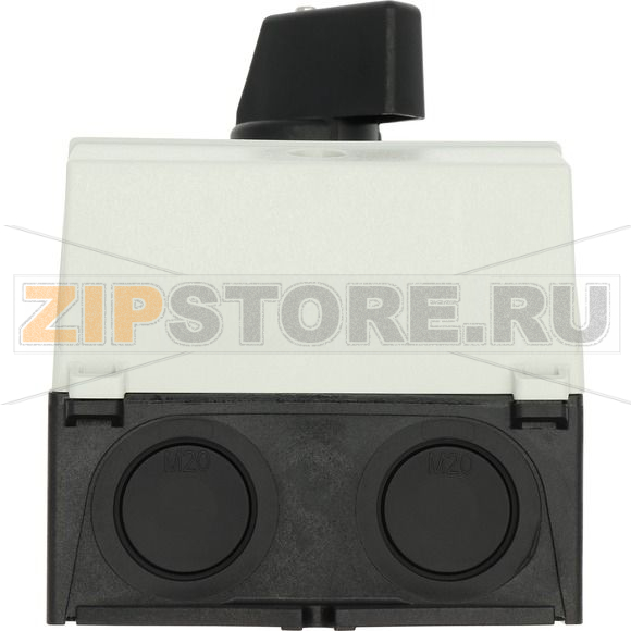 Переключатель полюсов, контакты: 8, 20 A, панель: 1-2, 90°, с фиксацией Eaton T0-4-11/I1 
