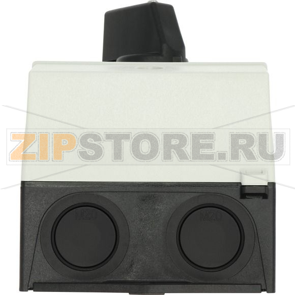 Переключатель полюсов, контакты: 8, 20 A, панель: 1-2, 90°, с фиксацией Eaton T0-4-11/I1 