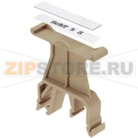 Держатель этикеток групповой, 1 шт Weidmüller SCHT 5 S