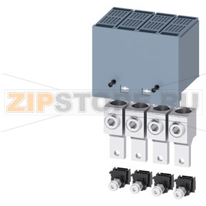 КЛЕММА ДЛЯ КРУГЛОГО ПРОВОДА БОЛЬШ. 4 ШТ. ПРИНАДЛЕЖНОСТЬ ДЛЯ 3VA1 100/160 Siemens 3VA9114-0JJ12 