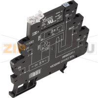 Реле твердотельное, 10 шт Weidmüller TOS 120VUC 230Vac1A