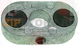 ОВАЛЬНЫЙ ФЛАНЕЦ С ДВОЙНЫМ МАГНИТОМ 