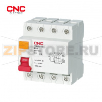 УЗО селективное 10 A, 6 кА, 30 мА, 3P+N CNC Electric A033025
