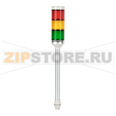 Колонна сигнальная, светодиодная, модульная, Ø: 56 мм Autonics PTE-DMF-302-RYG 