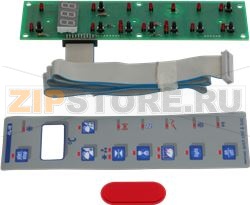 DISPLAY PUSH-BUTTON PANEL BOARD 200X55mm 