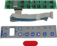 DISPLAY PUSH-BUTTON PANEL BOARD 200X55mm