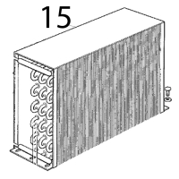 Condensatore ad aria Scotsman BF 80