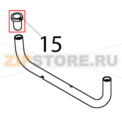 Filter for dosing Silanos E1000 Filter for dosing Silanos E1000Запчасть на деталировке под номером: 15