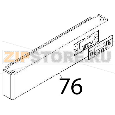 Front pannel Angelo Po IA101L Front pannel Angelo Po IA101LЗапчасть на деталировке под номером: 76