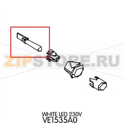 White led 230V Unox XF 133 White led 230V Unox XF 133Запчасть на деталировке под номером: 64Название запчасти на английском языке: White led 230V Unox XF 133