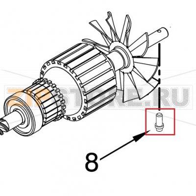 Stud, Governor Dr KitchenAid 5KSM150PSE Stud, Governor Dr KitchenAid 5KSM150PSE

Запчасть на сборочном чертеже под номером: 8

Название запчасти KitchenAid на английском языке: Stud, Governor Dr KitchenAid 5KSM150PSE