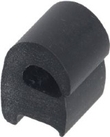 RUBBER FOOT FOR GRILLS 9XH10 mm