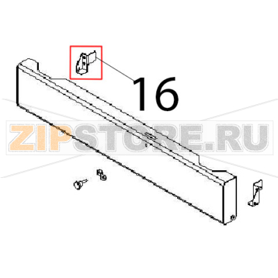 Left hand hinge Angelo Po 191PI2V Left hand hinge Angelo Po 191PI2VЗапчасть на деталировке под номером: 16