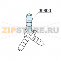 Ø10 mm plastic 3 ways connection DIHR GS 40