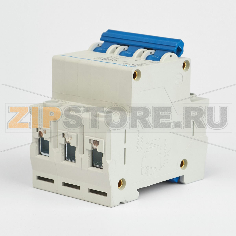 Выключатель автоматический 25 А, 4.5 кА, 3 полюса Chint DZ47-60 