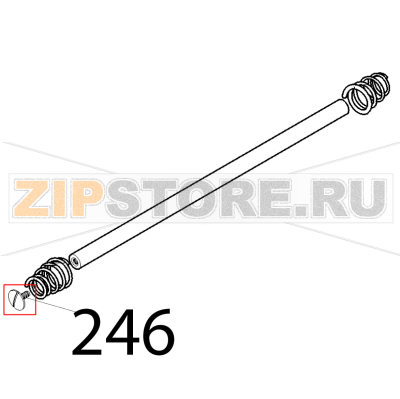 Vite b. tond T20 Sirman Mirra 220 Vite b. tond T20 Sirman Mirra 220Запчасть на деталировке под номером: 246