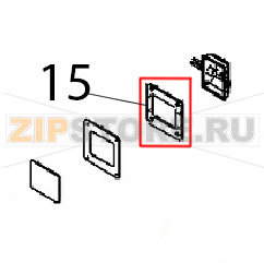 Flangia fissaggio p/lampada Angelo Po BX61E Flangia fissaggio p/lampada Angelo Po BX61EЗапчасть на деталировке под номером: 15