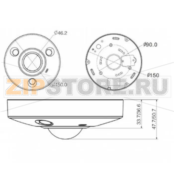 IP-камера Dahua IPC-EBW81200 