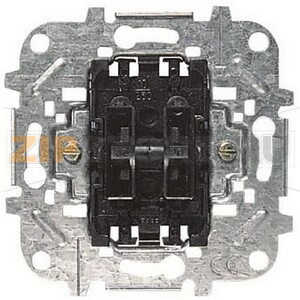 Выключатель двухклавишный 10 А, 250 В ABB 1118.40 