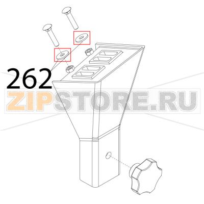 Rondella f. larga DIN9021, D6x18 Sirman Mirra 250 C Rondella f. larga DIN9021, D6x18 Sirman Mirra 250 CЗапчасть на деталировке под номером: 262