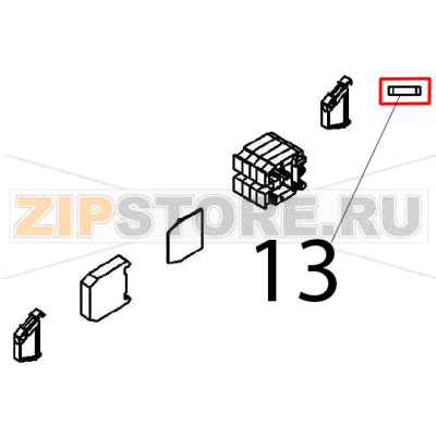 Fuse Angelo Po FX61E1 Fuse Angelo Po FX61E1Запчасть на деталировке под номером: 13