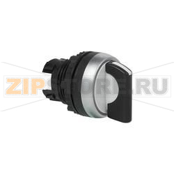 Переключатель поворотный, черный, 1x45°, 1 шт Baco L21KC03 