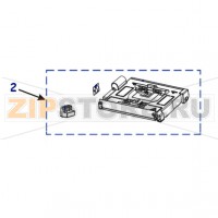 Термотрансферный печатающий механизм принтера Zebra ZT410
