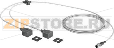 Коллектор Festo NEDY-L2R1-V1-C1W4L-U-0.3L-M12G4-2.5R 