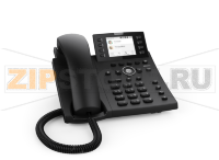 SNOM D335 Настольный IP-телефон. 12 учетных записей SIP, Цветной экран высокого разрешения, 32 самомаркирующихся функциональных кнопок со светодиодами (8 физических), 2-порта 10/100/1000, USB 2.0, PoE, Встроенный датчик приближения, Блок питания приобрета