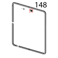 Ovens internal glass coupler Tecnoinox EFC06M