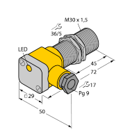 Датчик индуктивный Turck BI10-G30SK-Y1X