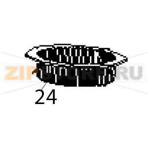 Wind cover Hurakan HKN-HBH850 Wind cover Hurakan HKN-HBH850Запчасть на деталировке под номером: 24