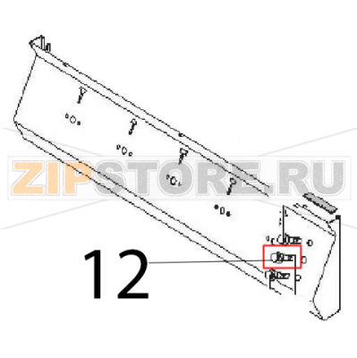 Orange light 400 V ass. y Angelo Po 1G1PE2EV Orange light 400 V ass. y Angelo Po 1G1PE2EVЗапчасть на деталировке под номером: 12