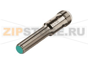 Индуктивный датчик Inductive sensor NBB2-8GM30-A0-V1 Pepperl+Fuchs General specificationsSwitching functioncomplementaryOutput typeNPNRated operating distance2 mmInstallationflushOutput polarityDCAssured operating distance0 ... 1.62 mmReduction factor rAl 0.45Reduction factor rCu 0.35Reduction factor r304 0.72Nominal ratingsOperating voltage10 ... 30 VSwitching frequency0 ... 1000 HzHysteresistyp. 3 %Reverse polarity protectionreverse polarity protectedShort-circuit protectionpulsingVoltage drop&le 2.5 VOperating current0 ... 100 mAOff-state current0 ... 0.5 mA typ. 0.1 &microA at 25 °CNo-load supply current&le 15 mASwitching state indicatorMultihole-LED, yellowFunctional safety related parametersMTTFd3720 aMission Time (TM)20 aDiagnostic Coverage (DC)0 %Approvals and certificatesUL approvalcULus Listed, General PurposeCSA approvalcCSAus Listed, General PurposeCCC approvalCCC approval / marking not required for products rated &le36 VAmbient conditionsAmbient temperature-25 ... 70 °C (-13 ... 158 °F)Mechanical specificationsConnection typeConnector M12 x 1 , 4-pinHousing materialbrass, nickel-platedSensing faceLCPHousing diameter8 mmDegree of protectionIP67