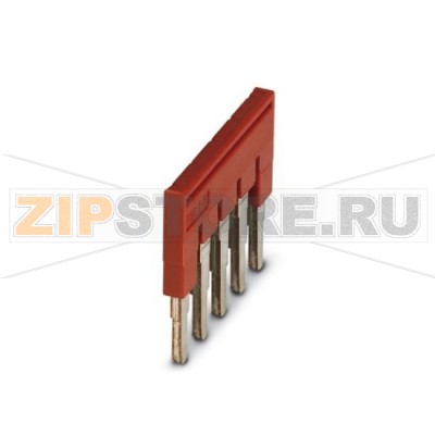 Перемычка Phoenix Contact FBS 5-6 Полюсов: 5, Цвет: красный.Минимальный заказ: 50 шт.Упаковка: 50 шт.