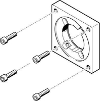 Фланец электродвигателя Festo EAMF-A-38A-57A
