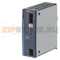 SITOP, блок питания PSU6200 48 V/5 A, стабилизированный блок питания Вход: ~120/230 В Выход: =48 В/5 A, диагностический интерфейс Siemens 6EP3344-7SB00-3AX0