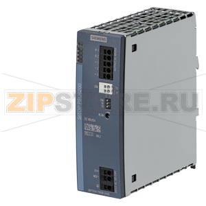 SITOP, блок питания PSU6200 48 V/5 A, стабилизированный блок питания Вход: ~120/230 В Выход: =48 В/5 A, диагностический интерфейс Siemens 6EP3344-7SB00-3AX0 