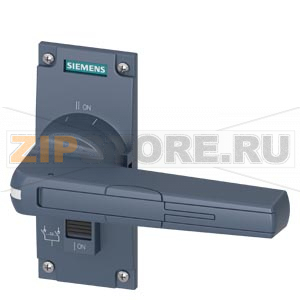 АКСЕССУАР ДЛЯ 3KC0 ТИПОРАЗМЕР4 ПРЯМАЯ РУЧКА СЕРАЯ БЕЗ КРЫШКИ ДЛЯ 3KC0 ТИПОРАЗМЕР4 3 И 4 ПОЛ. ВКЛ. 1 ШТ. Siemens 3KC9401-1 