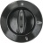 KNOB AND FERRULE TECNOGAS BLACK