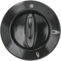 KNOB AND FERRULE TECNOGAS BLACK