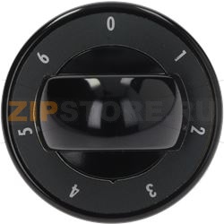 РУЧКА СИНЯЯ Ø 70 ММ 0-1-2-3-4-5-6 