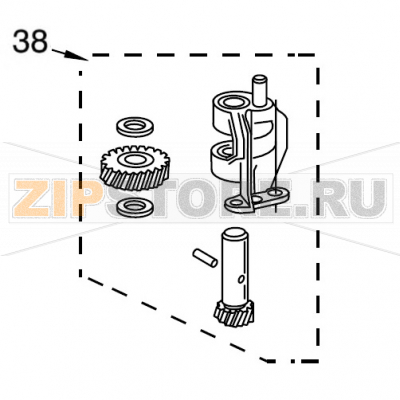 Worm &amp; Pinion Gears Assembly KitchenAid K45 Worm & Pinion Gears Assembly KitchenAid K45

Запчасть на сборочном чертеже под номером: 38

Название запчасти KitchenAid на английском языке: Worm & Pinion Gears Assembly KitchenAid K45