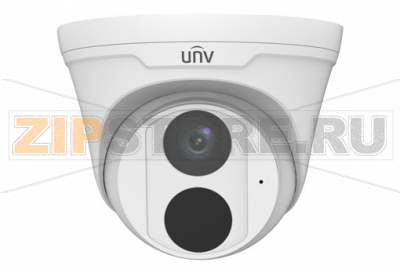Uniview IPC3615SR3-ADPF28-F Видеокамера IP Купольная: фикс. объектив 2.8мм, 5MP, Smart IR 30m, Mic, WDR 120dB, Ultra 265/H.264/MJPEG, Smart функции, MicroSD, POE, IP67 