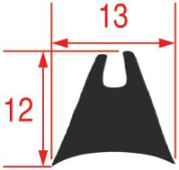 OVEN WINDOW SEAL 1100 MM.