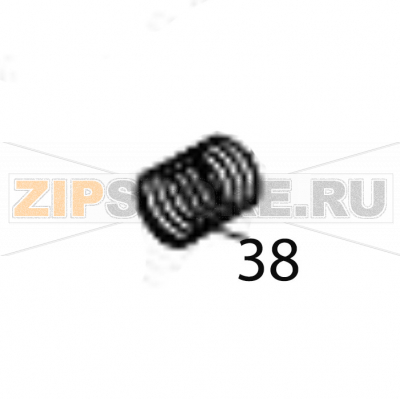 Spring (core guide) Sato CG408TT Spring (core guide) Sato CG408TTЗапчасть на деталировке под номером: 38Название запчасти на английском языке: Spring (core guide) Sato CG408TT.