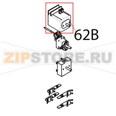 Fine cottura lineare c/buzzer Tecnoeka KF 981 UD Fine cottura lineare c/buzzer Tecnoeka KF 981 UDЗапчасть на деталировке под номером: 62B