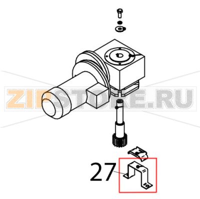 Кронштейн Abat ЛГ-250Ч-01 Кронштейн Abat ЛГ-250Ч-01Запчасть на деталировке под номером: 27