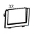 Bottom front panel Godex RT200